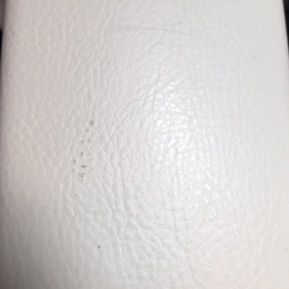 Versace Designer Eyeglass/Sunglass Case -Gold Letter Clamshell Hard Case White - Picture 6 of 7